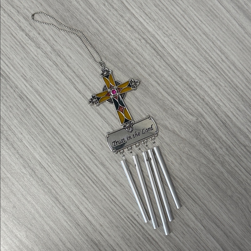 Cross Windchime - Picture 2 of 3